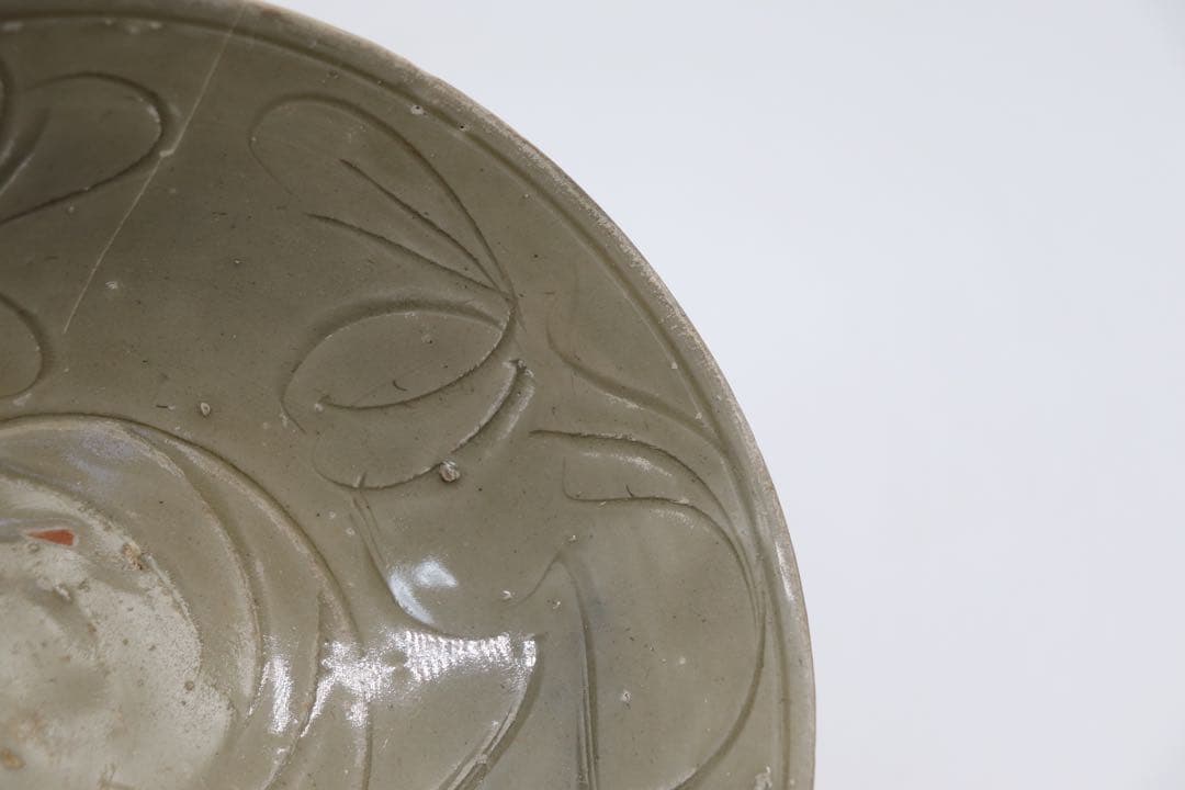 中国　青磁お碗　龍泉青磁　送料込み0425