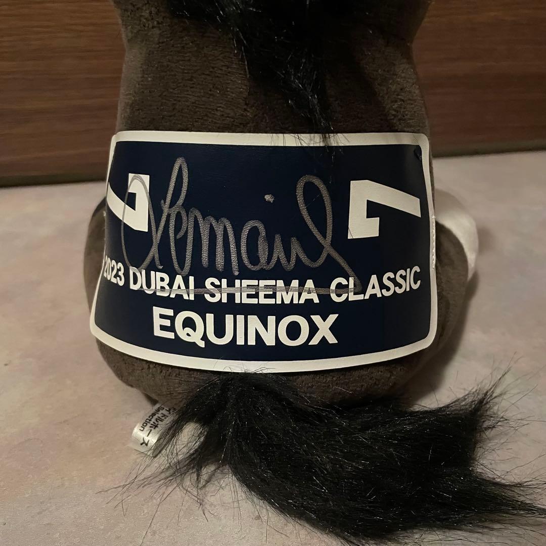 【ルメール 直筆サイン】イクイノックス アイドルホース ドバイシーマクラシックL