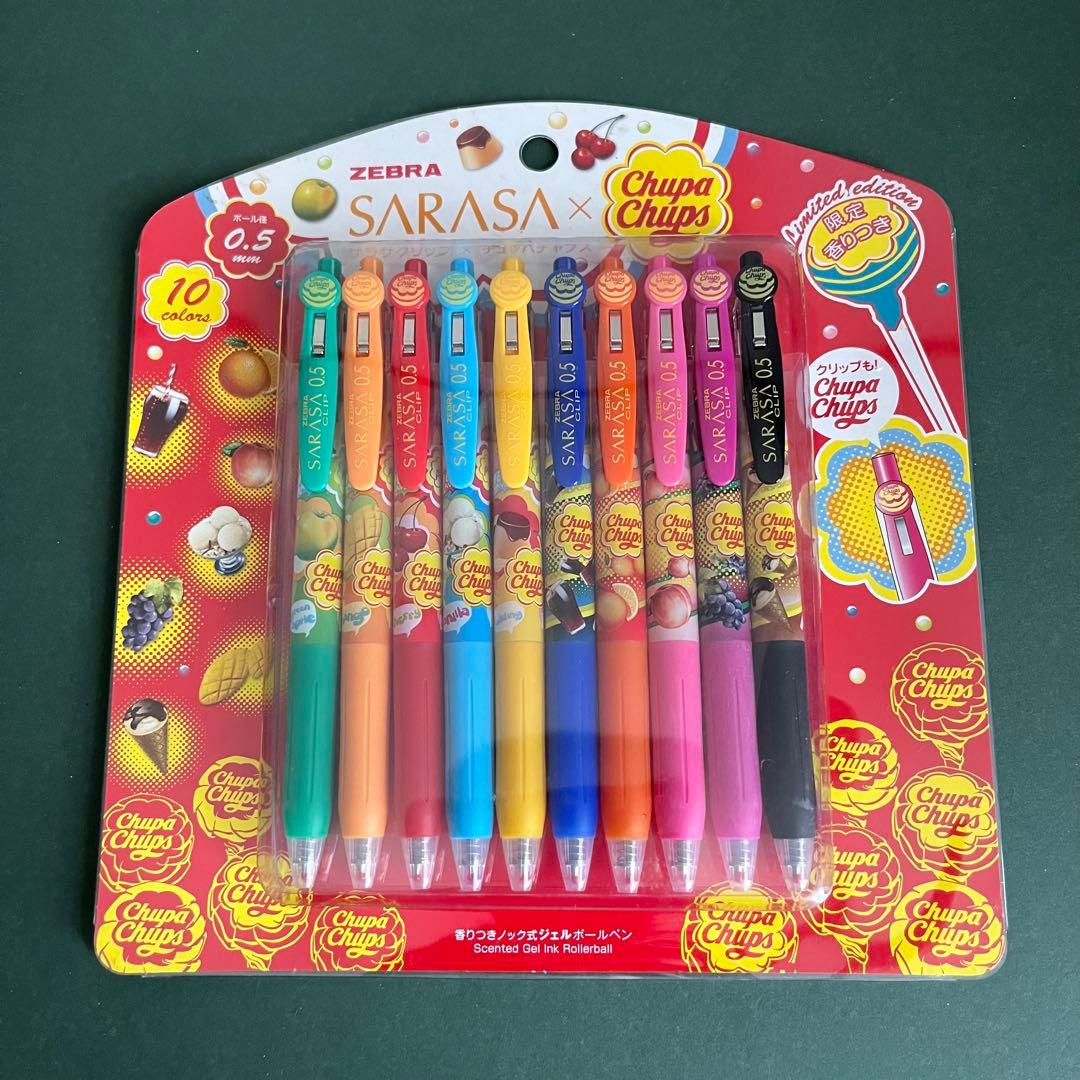 ZEBRA SARASA Chupa Chups ボールペン 10色　未使用
