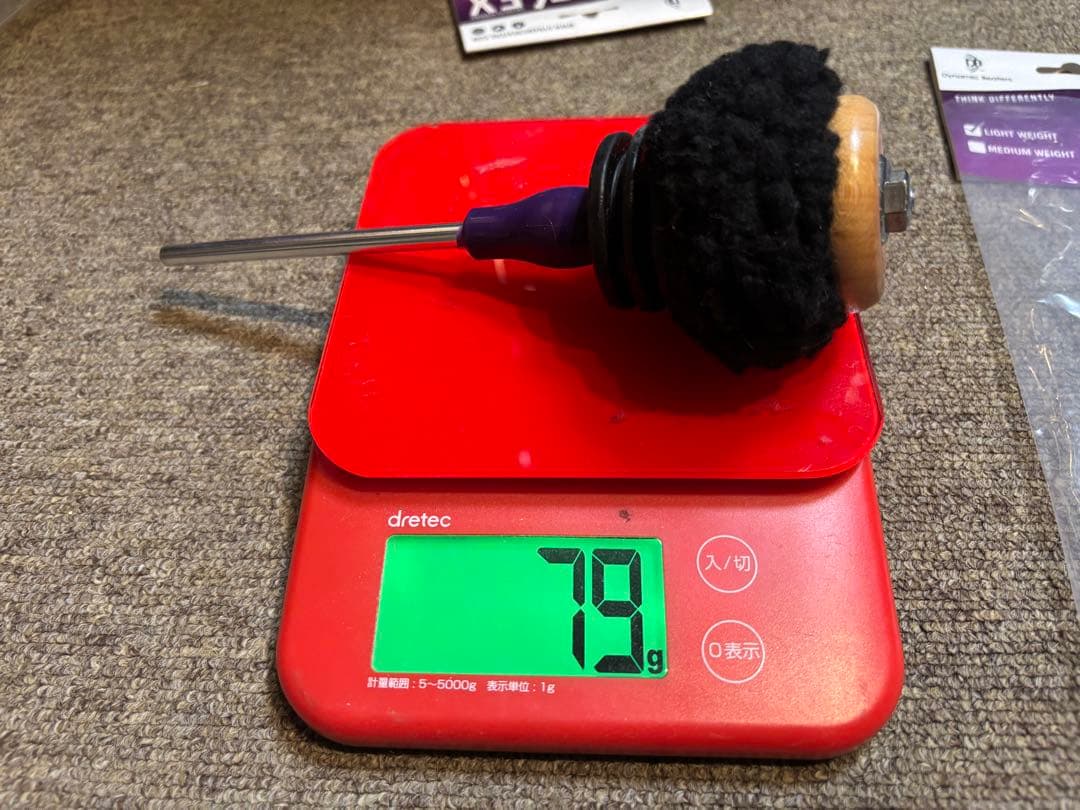 Fluffy Burger しなるビーター [ウッドもふ黒] 直輸入ラスト1本