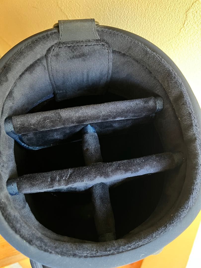 BRIEFING キャディバッグ ゴルフバッグ　ネイビー　美品