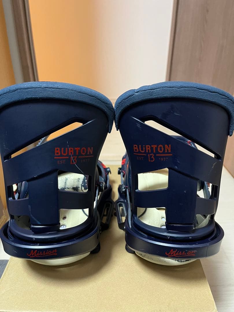 Burton Mission ビンディング ネイビー