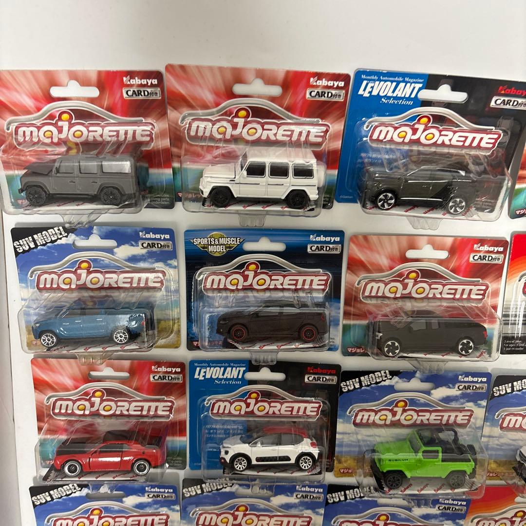 か*の様 【希少品】カバヤ　Majorette ミニカー 46点まとめて　当時も