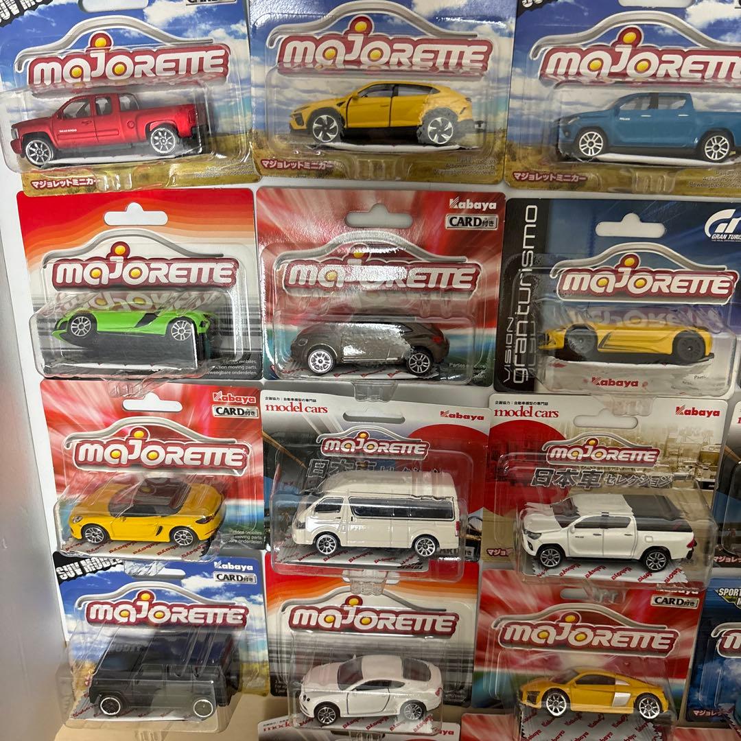 か*の様 【希少品】カバヤ　Majorette ミニカー 46点まとめて　当時も