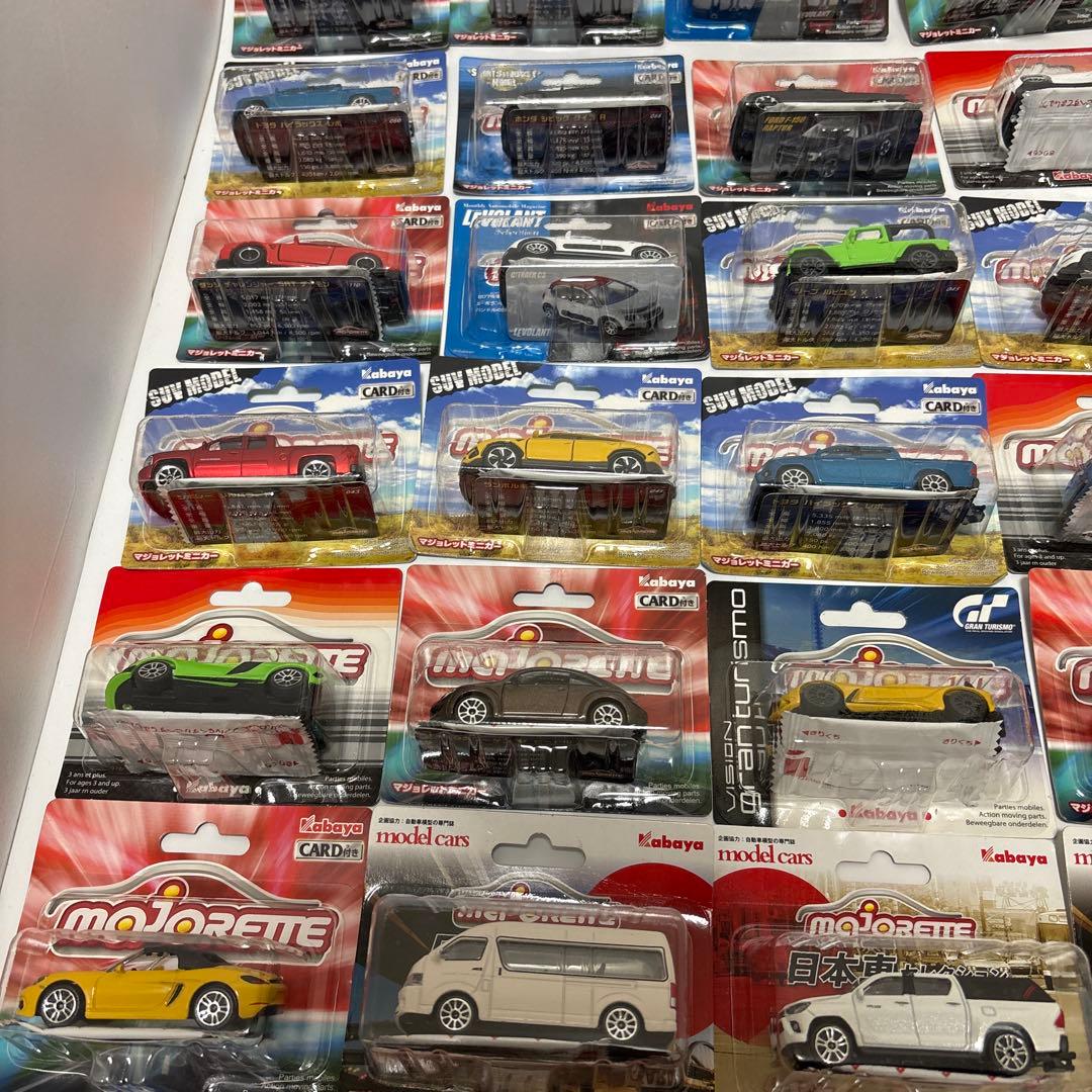 か*の様 【希少品】カバヤ　Majorette ミニカー 46点まとめて　当時も