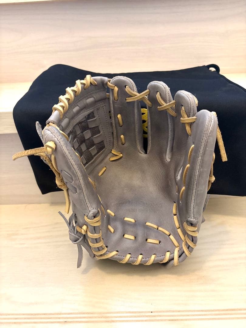 【美品】GS 5周年記念　鬼サード　軟式　グローブ　内野　ゴリラスポーツ