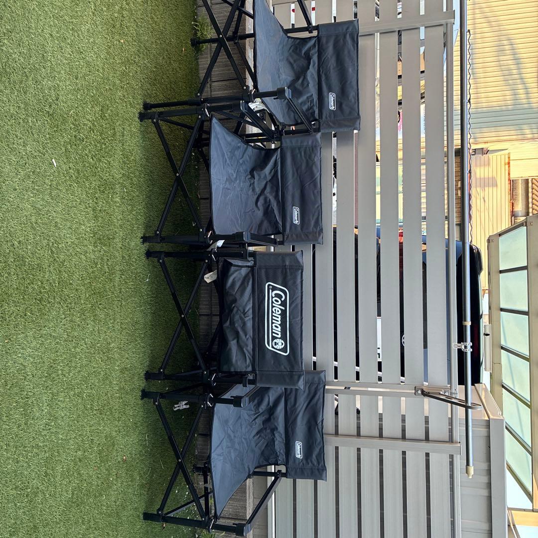 Coleman 折りたたみチェア 4脚セット