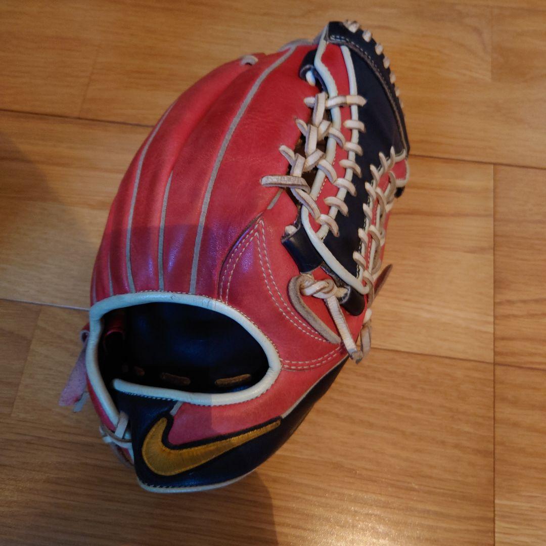 Nike Glove Ready 軟式グローブ 赤/青