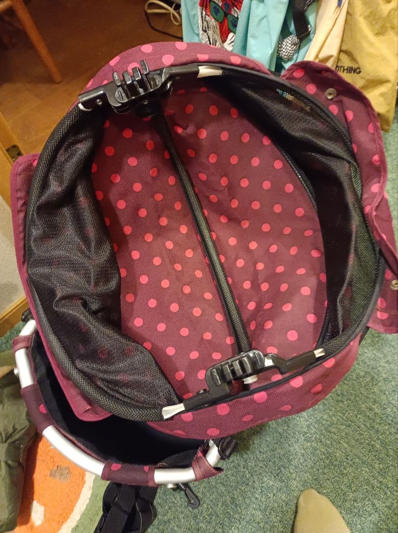 Compet コムペットミリミリ ルビードット 軽量分離型ペットカート