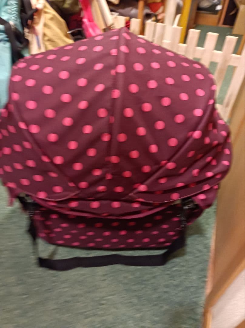 Compet コムペットミリミリ ルビードット 軽量分離型ペットカート