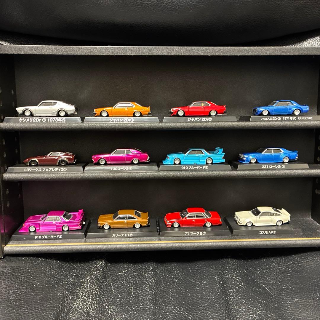 グラチャンミニカーコレクション 12台セットアクリルケース付き