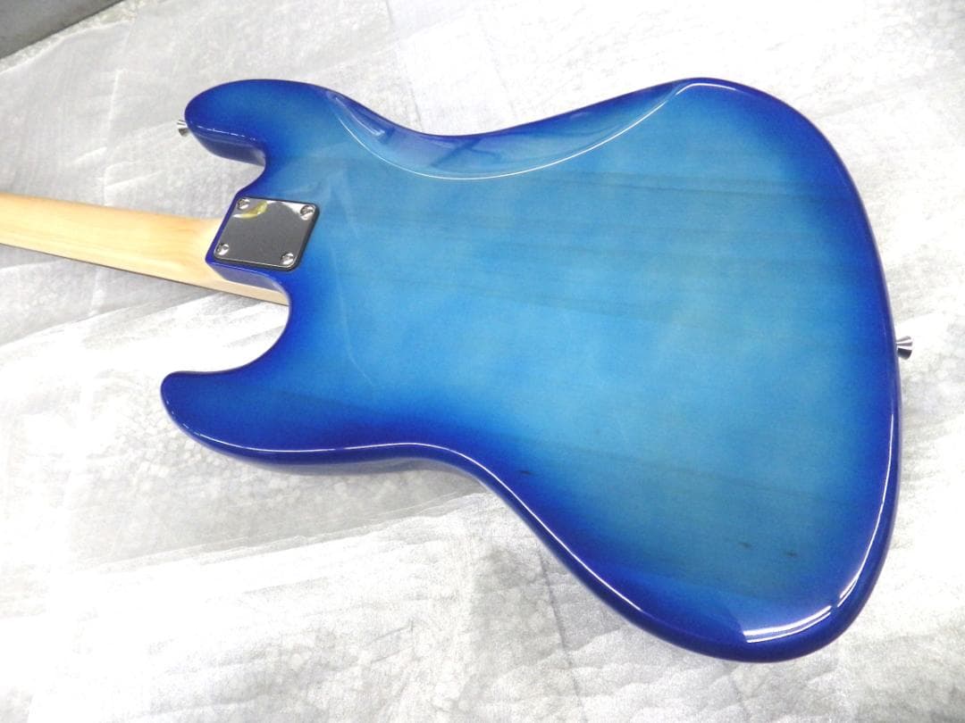 エレキベースギター　セット JB-240　SBL　LTD　シースルーブルー