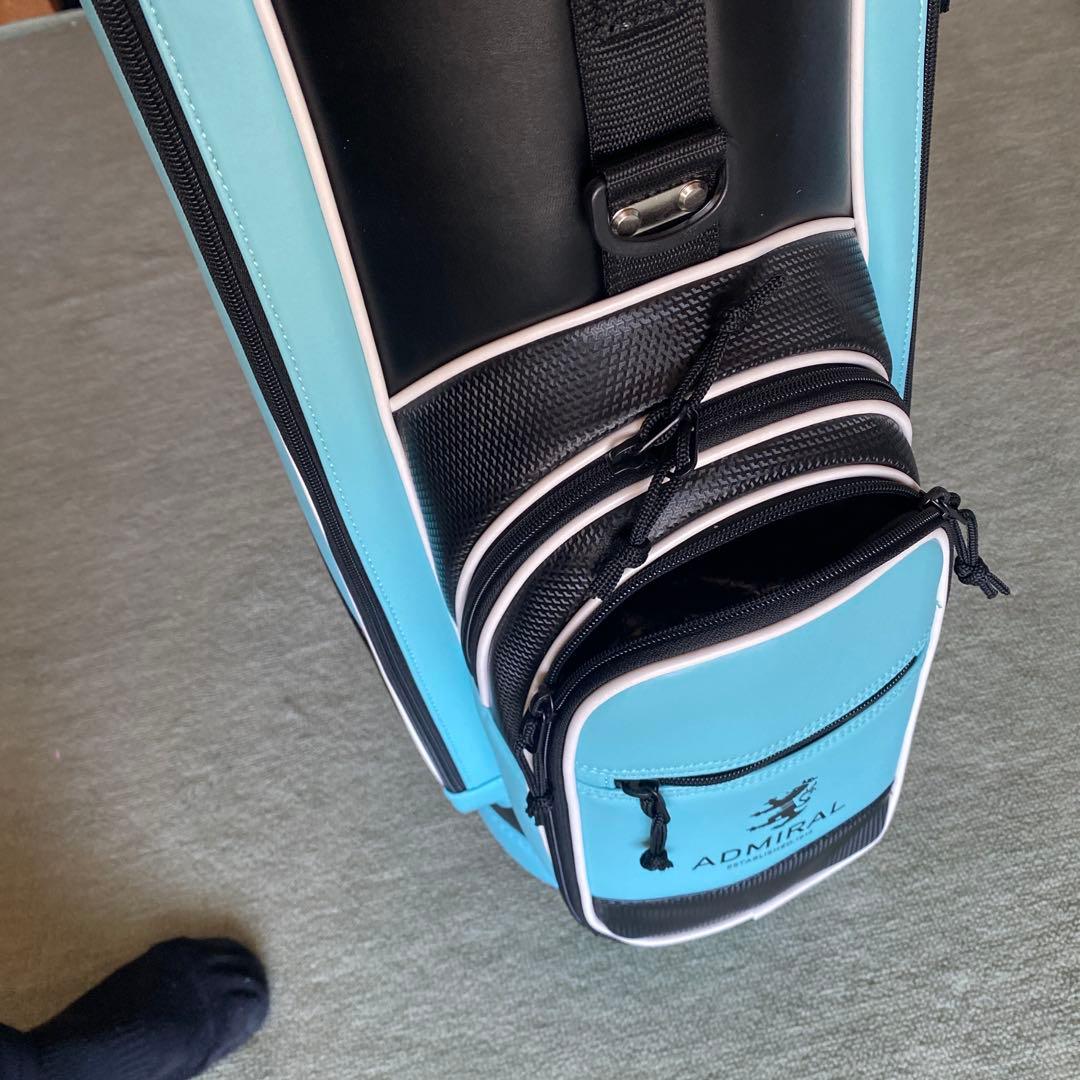 ADMRIAL ライトブルー キャディバッグ