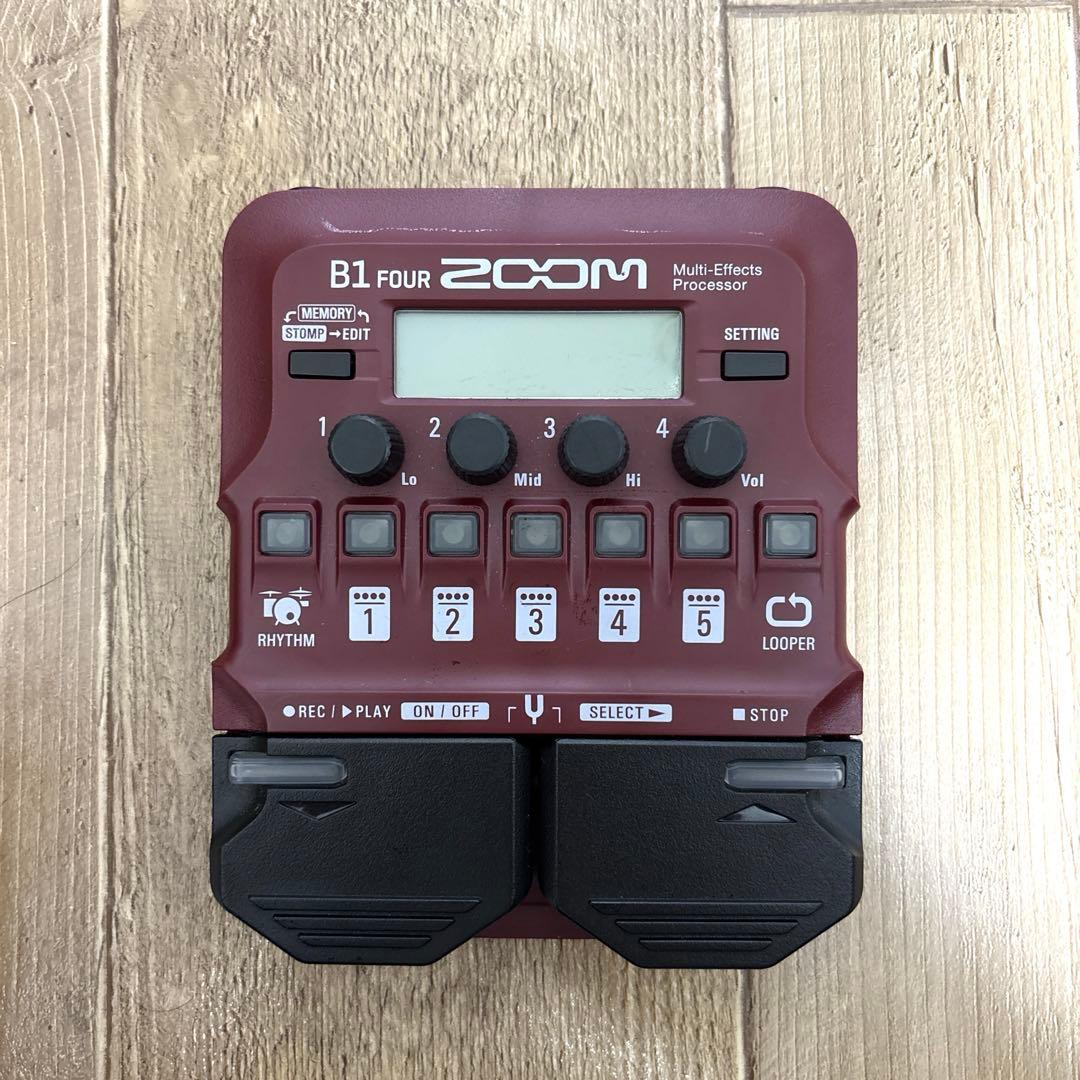 ZOOM B1 FOUR ベース用マルチエフェクター B1FOUR