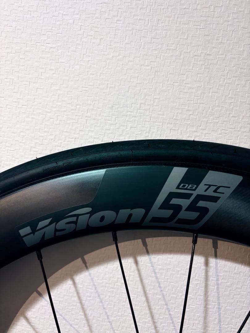 VISION SC55 クリンチャー 55mm カーボン ホイール ロードバイク