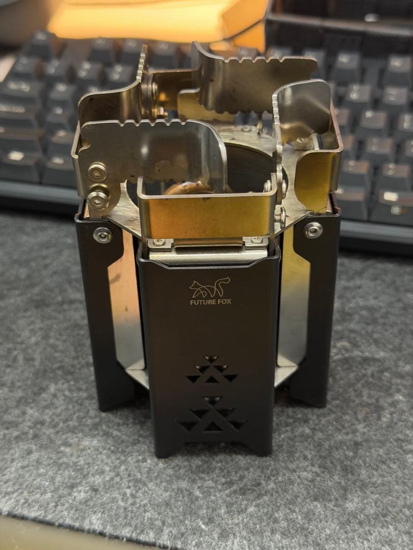 FUTUREFOX FOX-BLAZE ブラック　アルコールストーブ