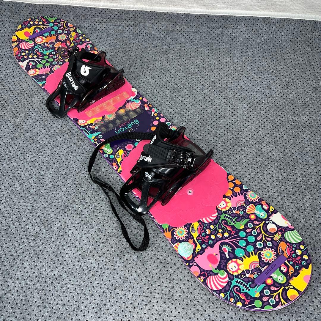 ５回使用 キッズスノーボード BURTON 115cm×バイン×BOAブーツ