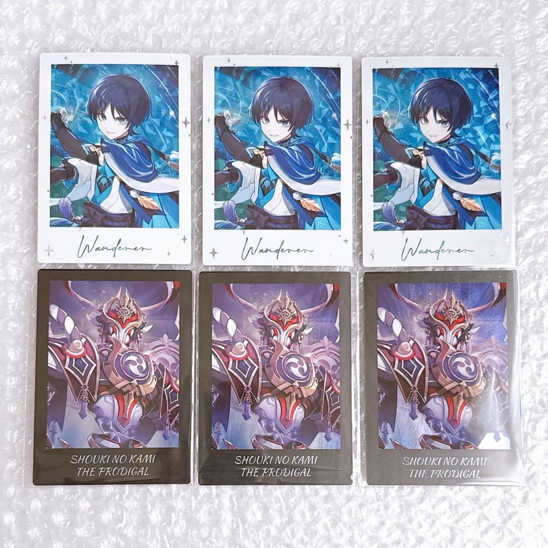 原神 fes チェキ カード 放浪者 正機の神