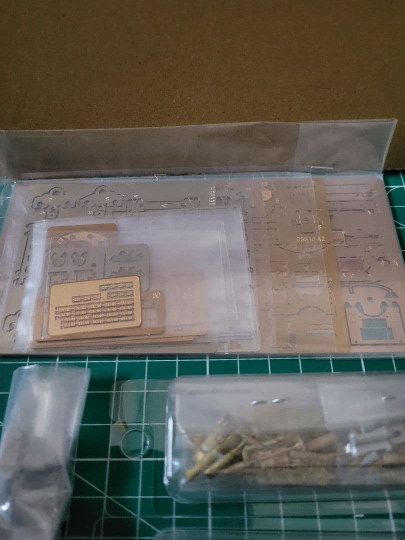 C55型蒸気機関車 1/150 組立キット