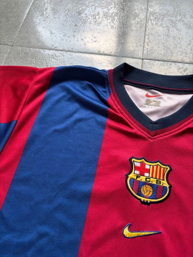 1998-1999年　バルセロナ　NIKE ホームユニフォーム　正規品