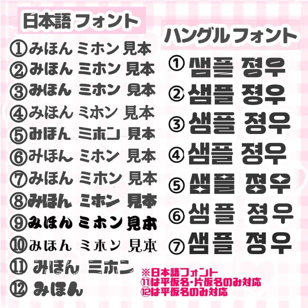 きじ様 うちわ文字 オーダーページ