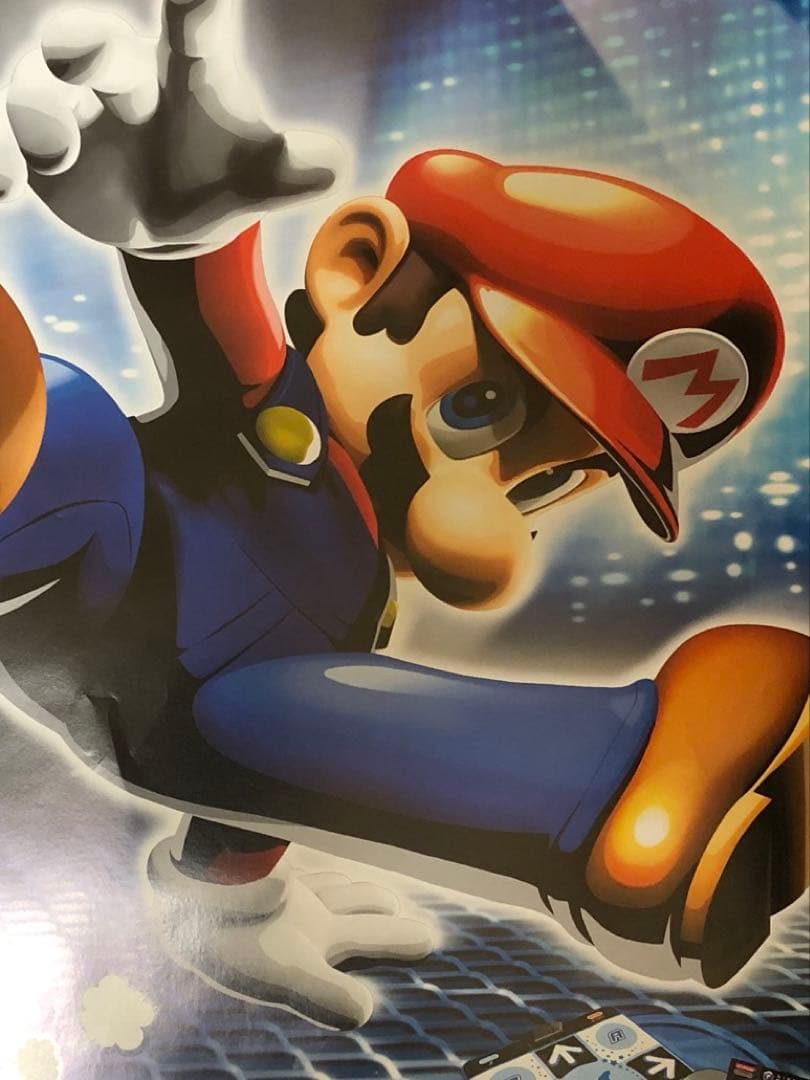 【非売品】ダンスダンスレボリューション ウィズ マリオ B2 サイズ ポスター