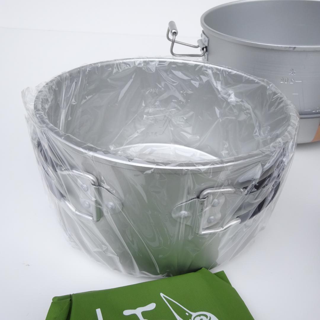 新品未使用廃盤ＭＯＲＩＴＡ森田製作所ハードコッヘルアルミクッカー8人10人用LL