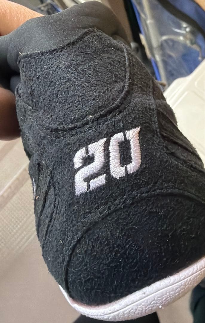 ZETT（ゼット）野球用 金属歯スパイク 刺繍入りサイズ不明→外寸30センチ以上