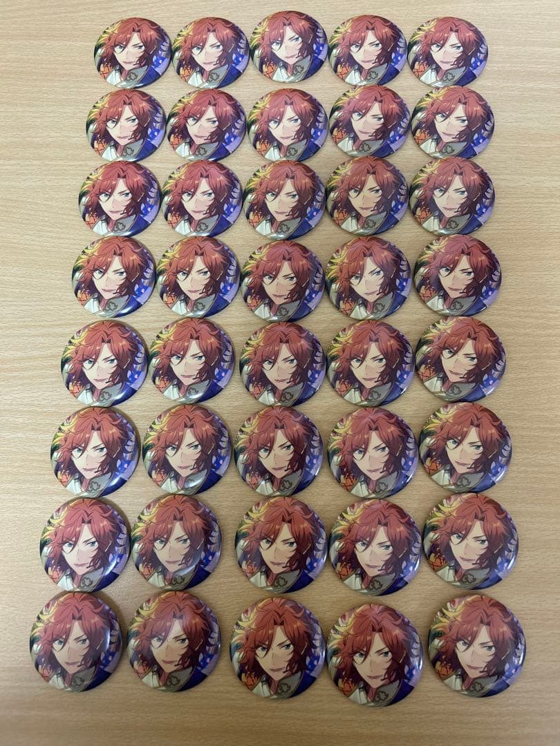 あんスタ イベコレ缶バッジ 三毛縞斑 40個