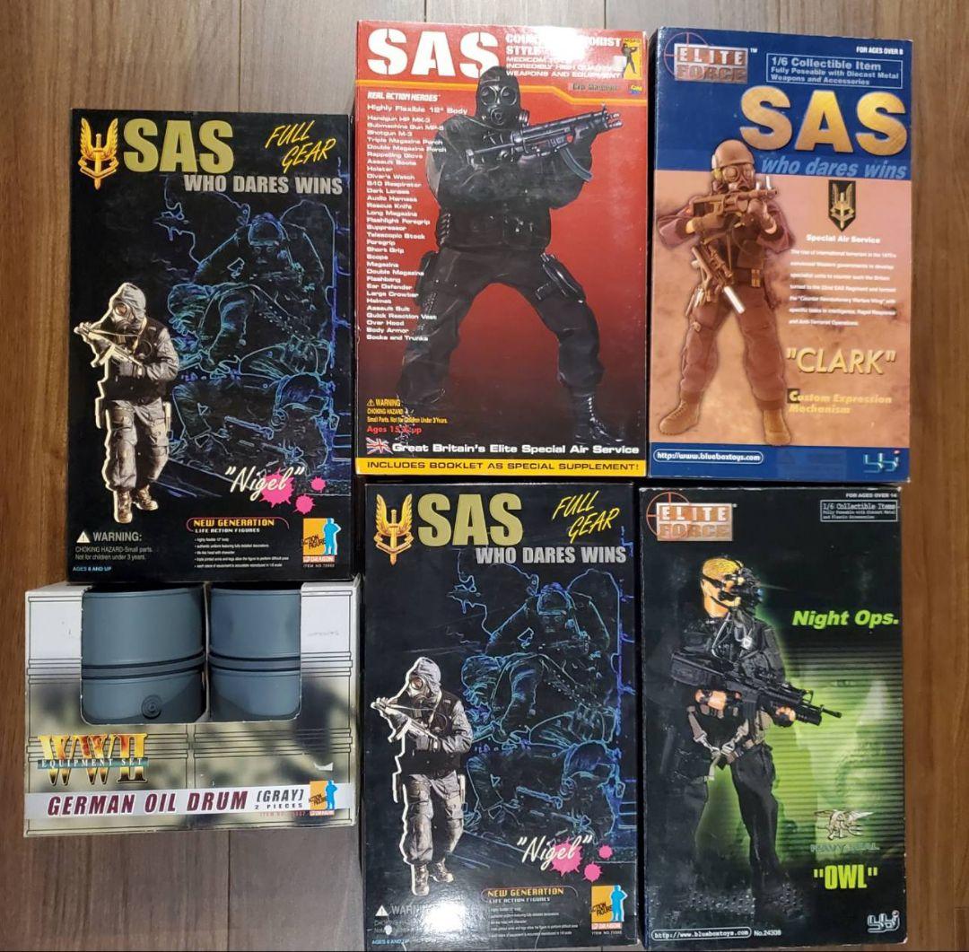 特殊部隊 アクションフィギュア SAS NAVY SEAL まとめ売り