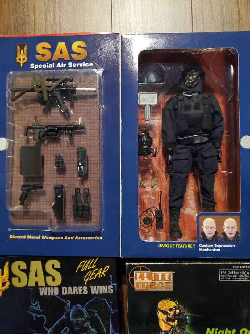 特殊部隊 アクションフィギュア SAS NAVY SEAL まとめ売り
