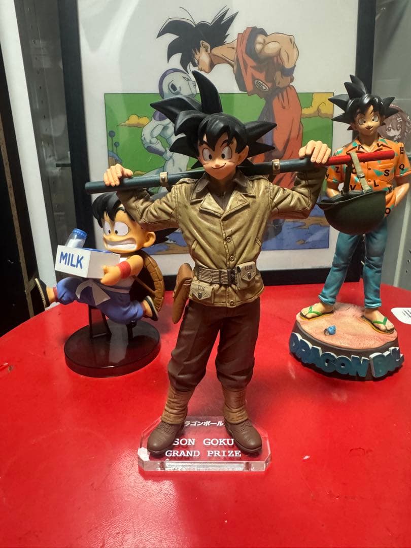 ドラゴンボール　孫悟空　アロハ　牛乳　アーミー