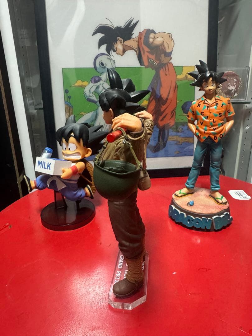 ドラゴンボール　孫悟空　アロハ　牛乳　アーミー