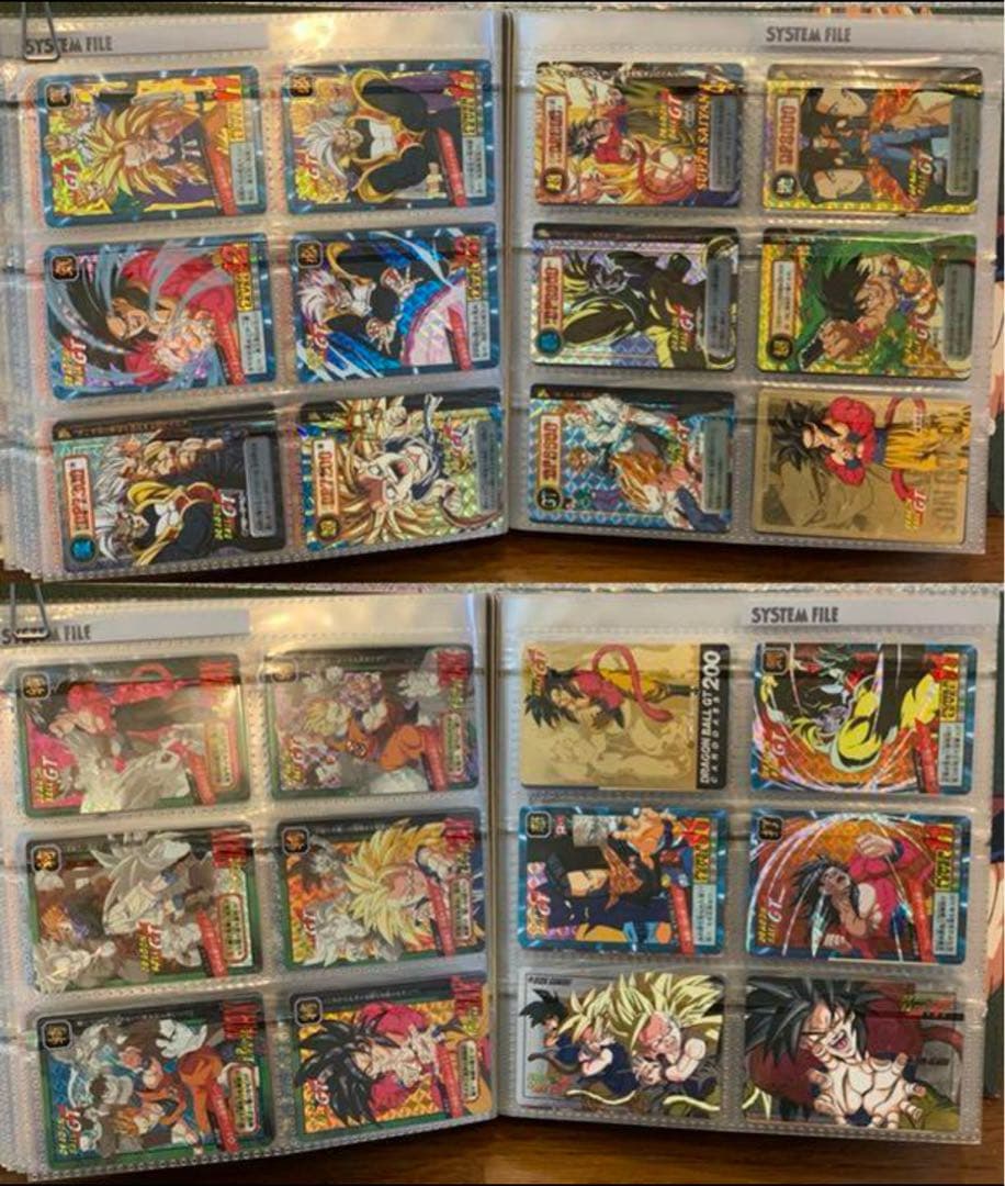 90年代ドラゴンボールカードダス キラ ＆ノーマルカード計708枚 まとめ売り