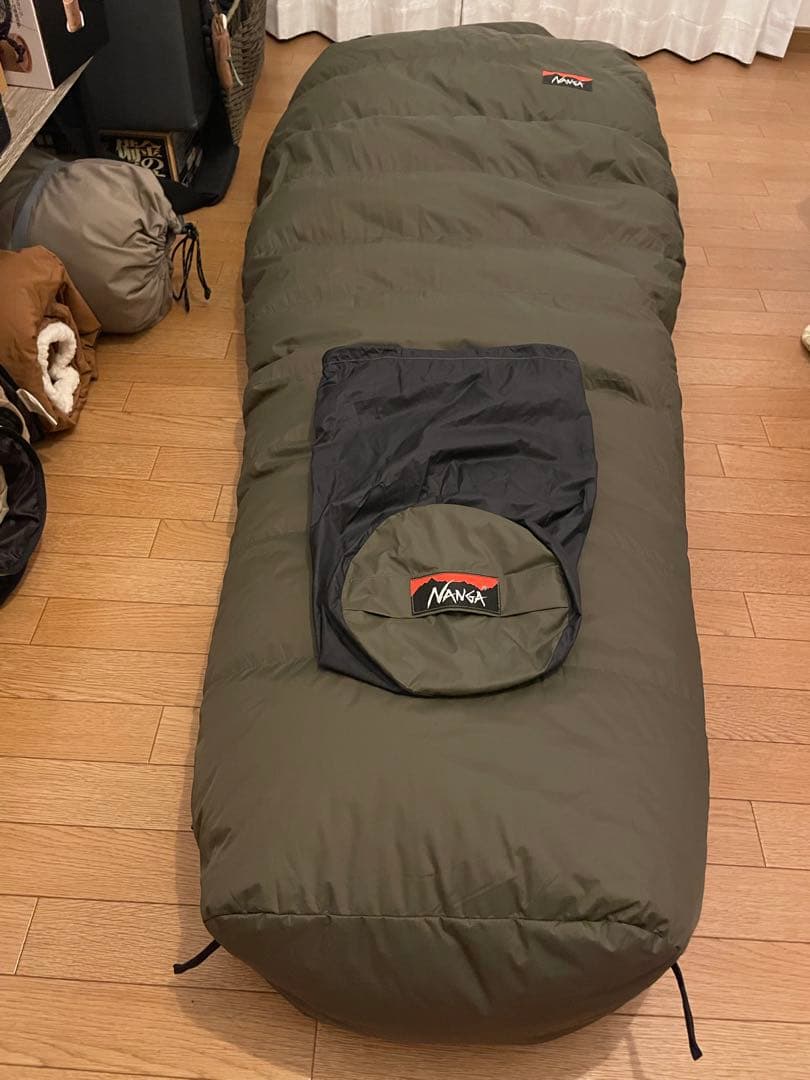 NANGAオーロラテックス800DX 3tenオリジナルシェラフ