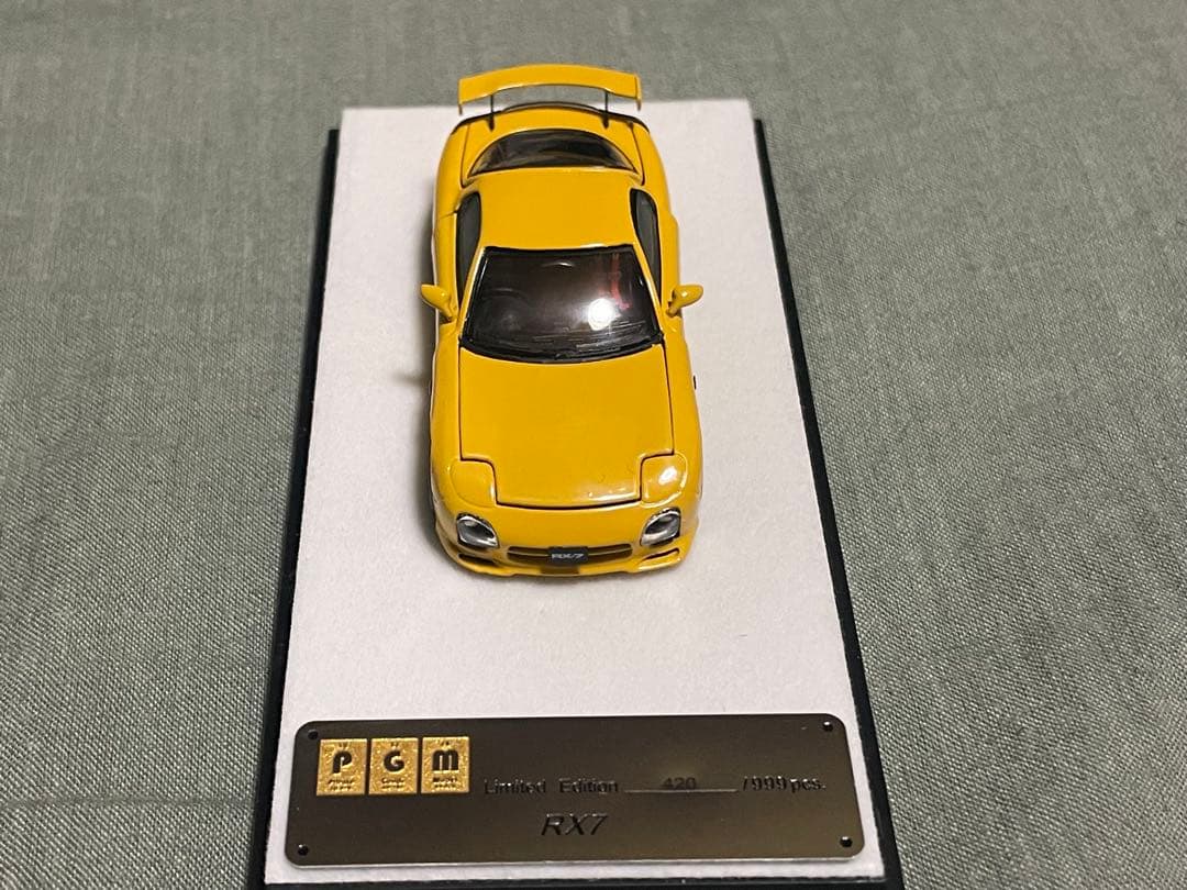 1/64 PGM マツダ RX7 FD3Sフル開閉モデル