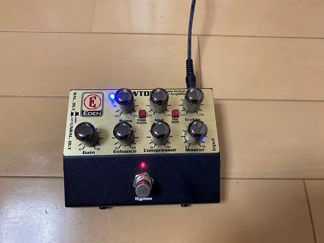 Eden WTDI ベース用プリアンプ・DI