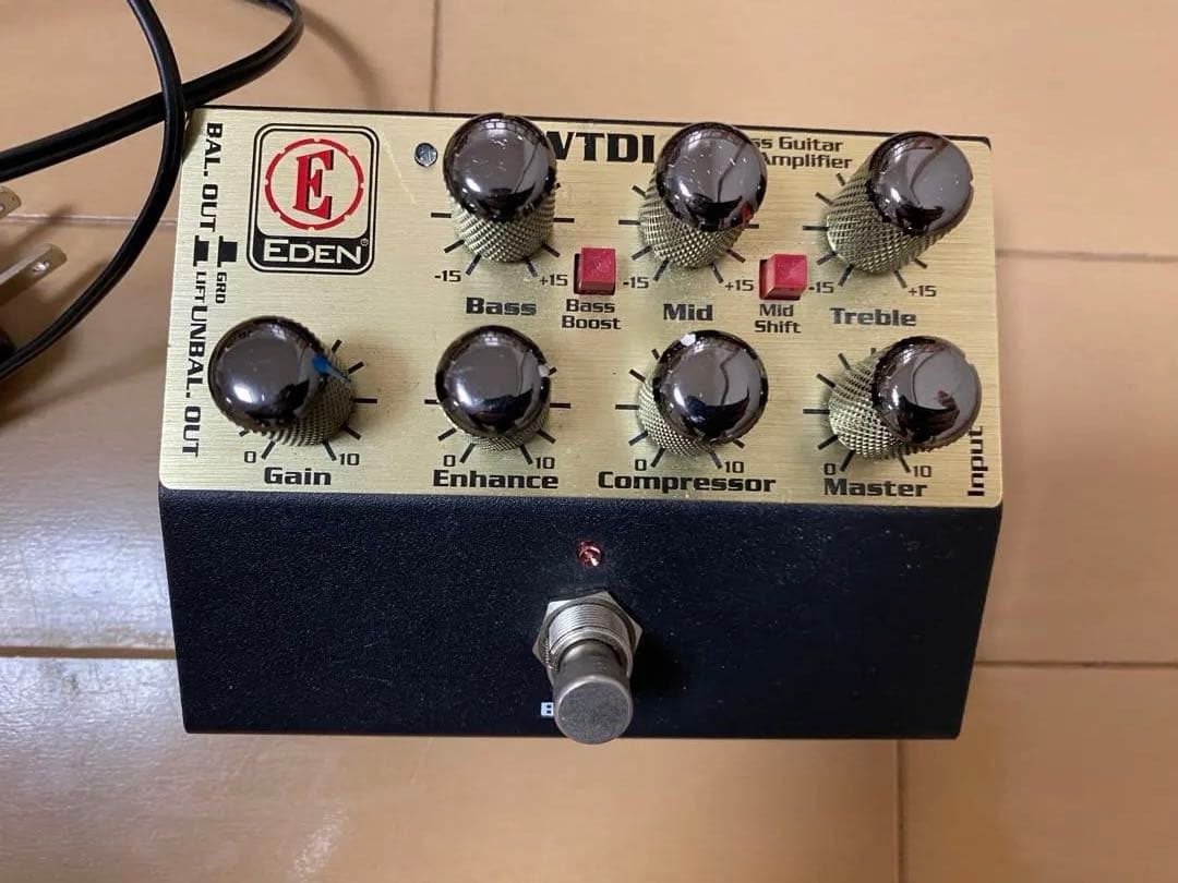 Eden WTDI ベース用プリアンプ・DI