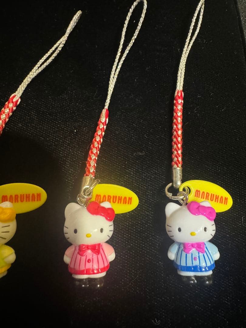 ハローキティ マルハン限定 ストラップ4点セット