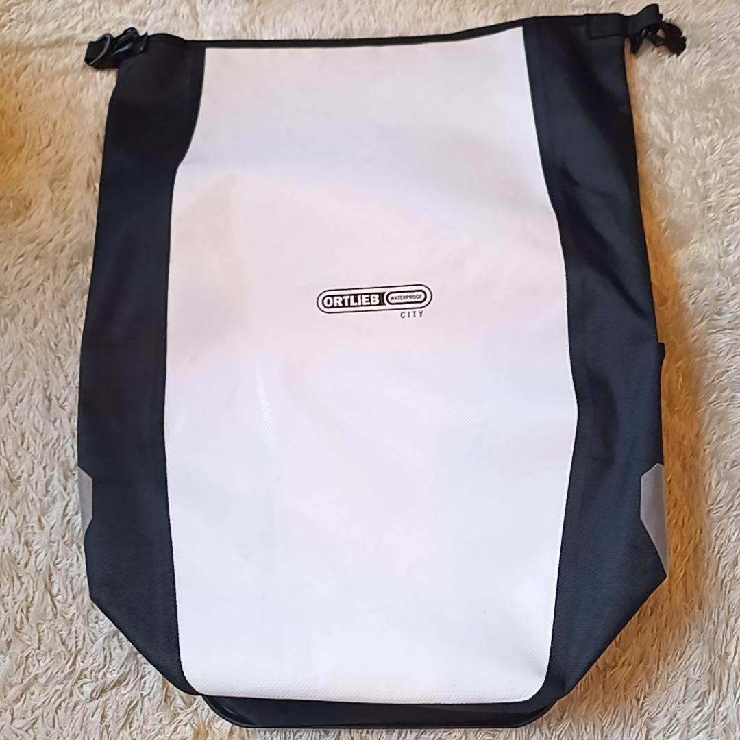 美品　ORTLIEB CITY パニアバック　ホワイト　40L(ペア)
