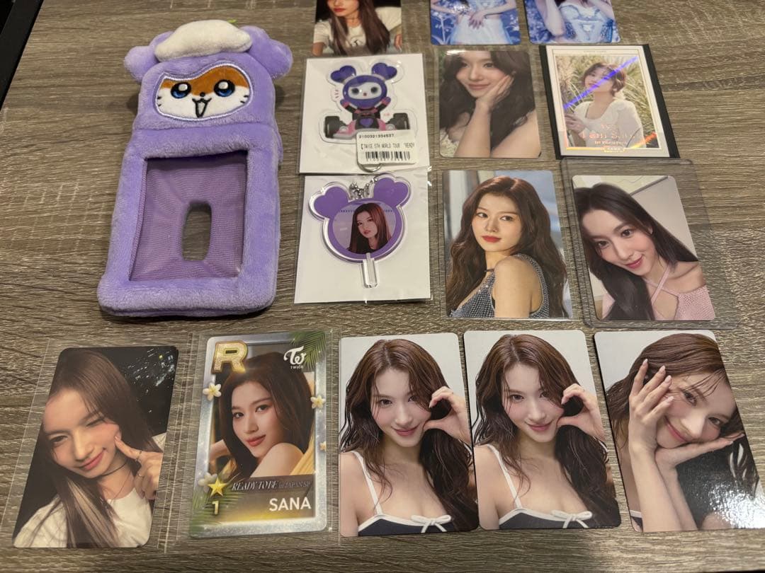 TWICE サナ　サブリー　トレカ　トレカケース　グッズ　まとめ売り