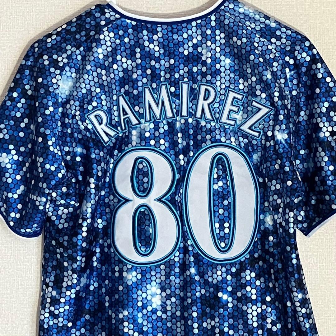 横浜ベイスターズ ラミレス ユニフォーム 刺繍 スターナイト 2018 Mサイズ