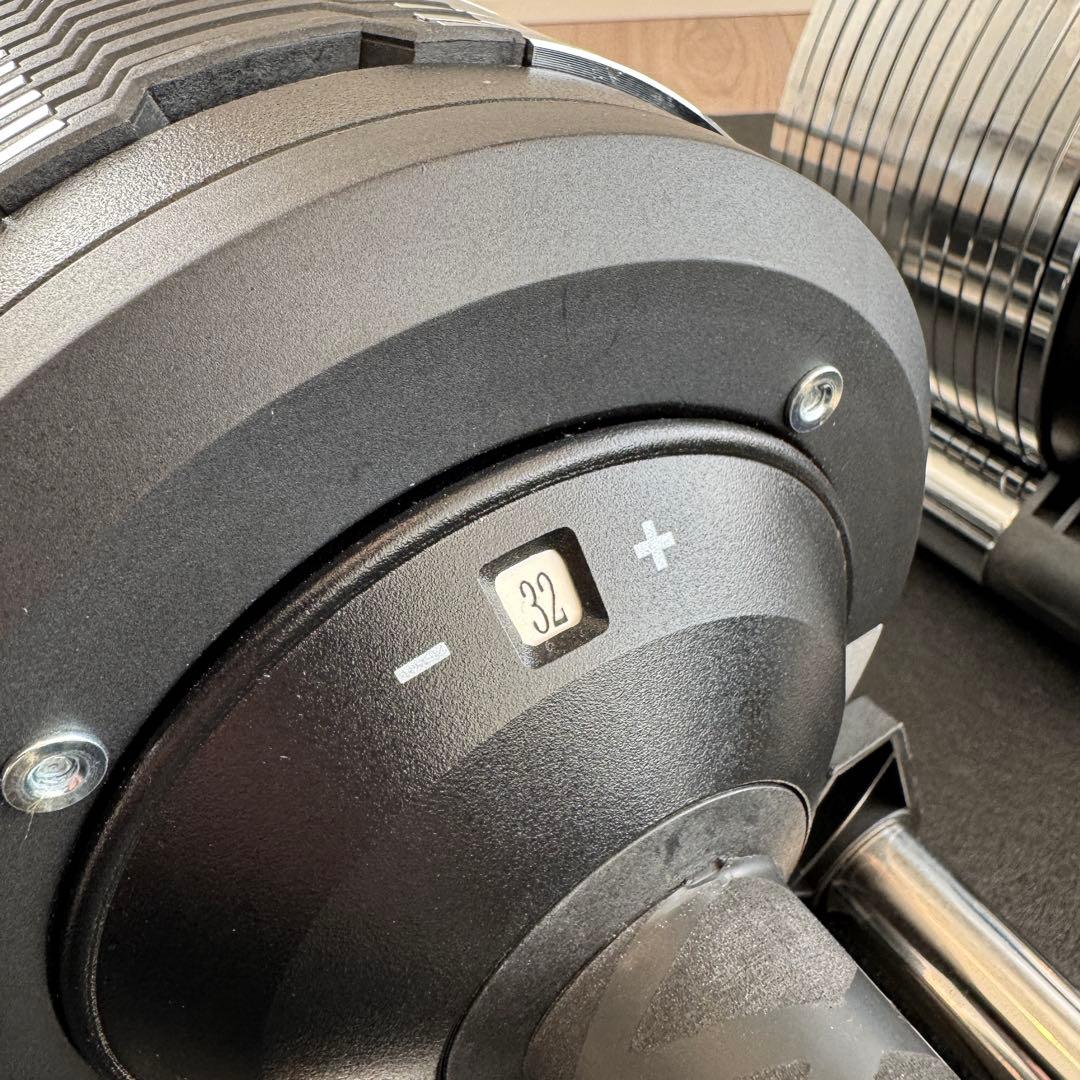 【送料込】ライシン ヘリックスミラー 32kg 1kg刻み 可変式ダンベル ②