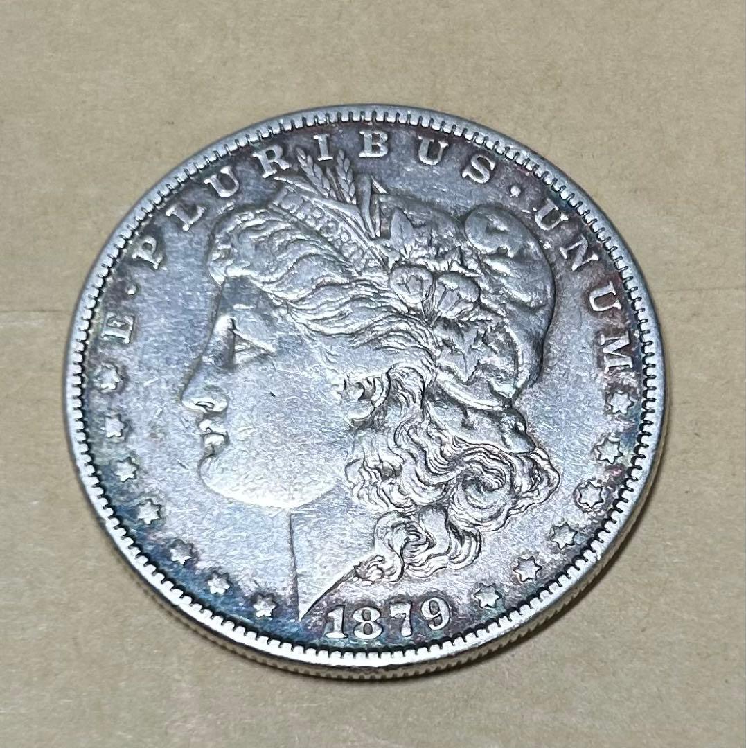 アメリカ1ドル銀貨 モルガンダラー 2枚セット 品位900 本物保証