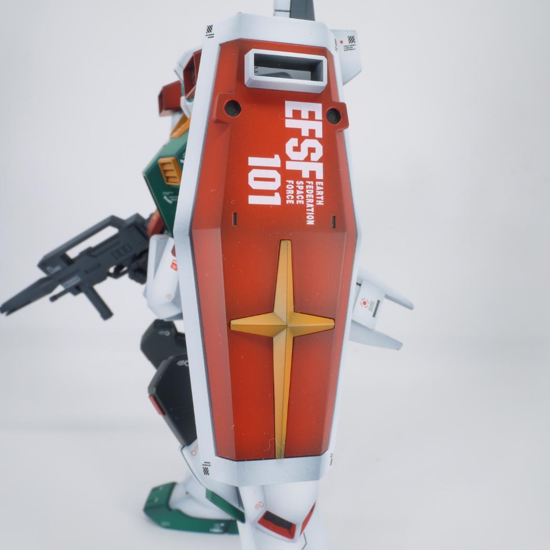 ガンプラ　HG ジムⅢ②　全塗装　完成品