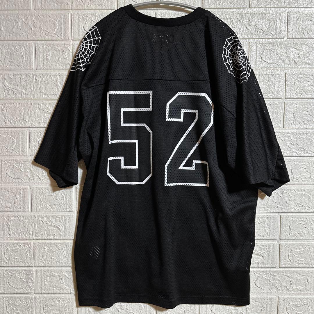 シャツ Supreme Spiderweb Football Jersey Black