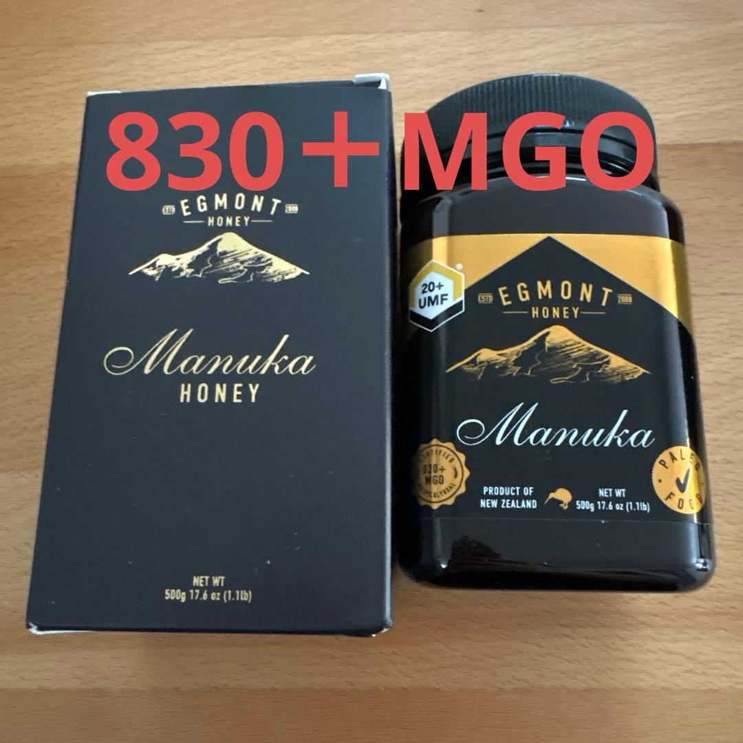 EGMONT HONEY Manuka Honey 830＋MGO 500g