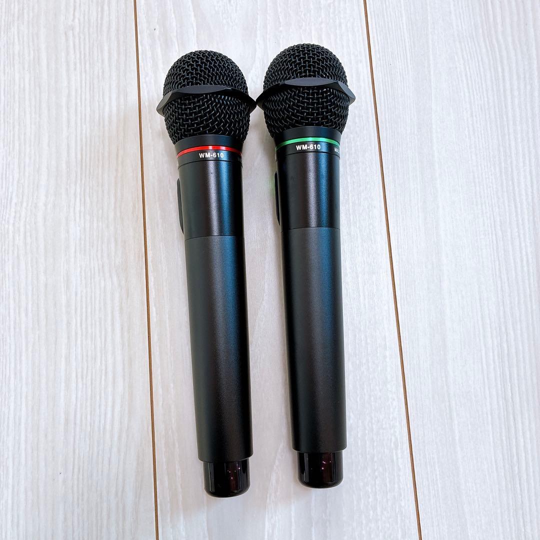 赤外線ワイヤレスマイクセットWT1000 WM610マイク 1式