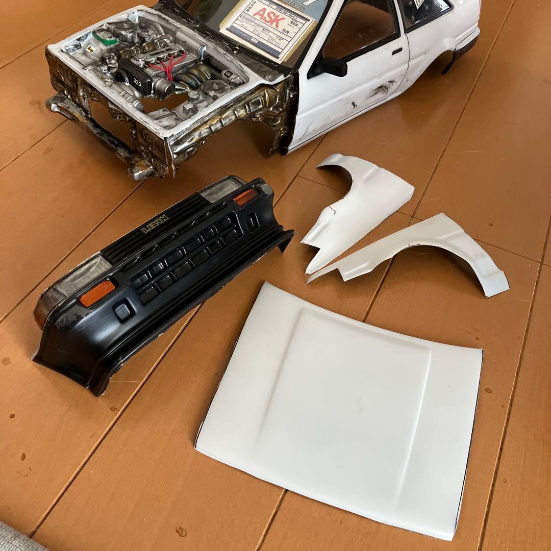 パンドラRC ハチロクボディ4AG付き