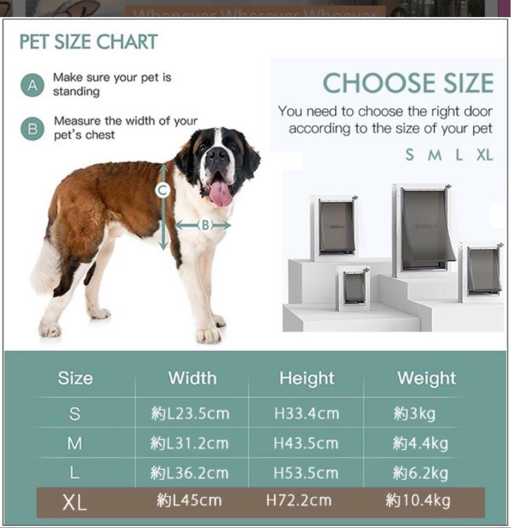 ペットドア　大型